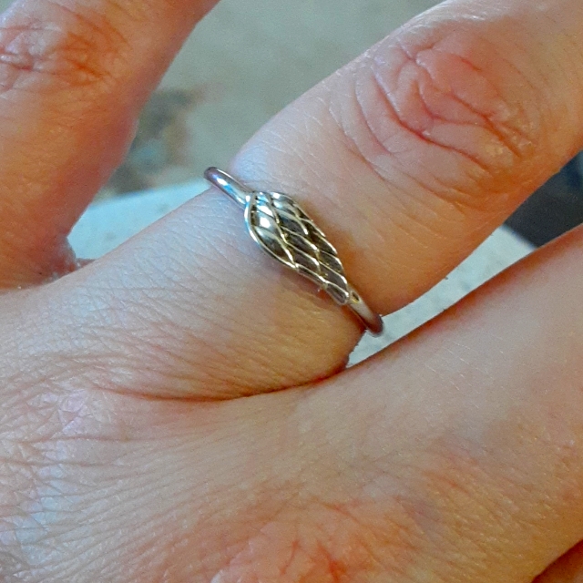 Silver Wing Ring